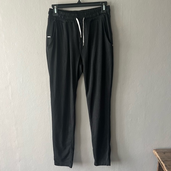 Vuori Other - Vuori Men’s Black Heather Ponto Performance Pants Size Small